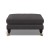 Bliss Footstool Cosmos Charcoal