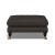 Bliss Footstool Shani Charcoal