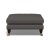 Bliss Footstool Viera Charcoal