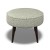 Brancaster Footstool Desta Eggshell