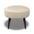 Brancaster Footstool Desta Pebble