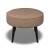 Brancaster Footstool Jina Cinnabar