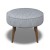 Brancaster Footstool Kalinda Sky