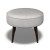 Brancaster Footstool Safara Dove