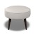 Brancaster Footstool Zuri Ash