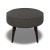 Brancaster Footstool Zuri Graphite