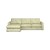 Cloud Chaise Sofa Namatha Sage