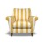 Ellery Chair Tassa Grande Gold