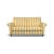 Ellery Sofa Tassa Grande Gold