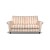 Ellery Sofa Tassa Grande Rose