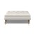 Monterey Footstool Zuri Parchment