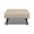 Ombu Footstool Indira Charcoal