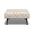 Ombu Footstool Medina Pebble