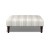 Savannah Footstool Bodo Stripe Charcoal