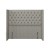 Bruton Headboard Nia Charcoal