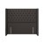 Bruton Headboard Shani Charcoal