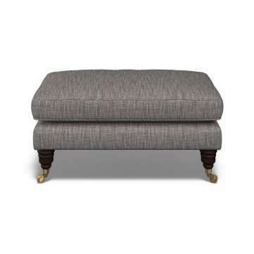 Bliss Footstool Kalinda Charcoal