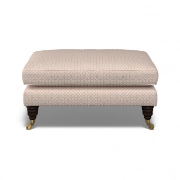 Bliss Footstool Sabra Blush