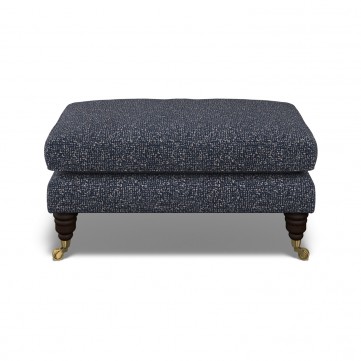 Bliss Footstool Yana Indigo