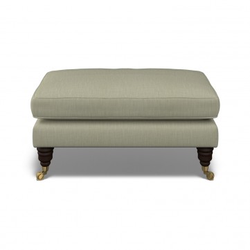 Bliss Footstool Zuri Eucalyptus