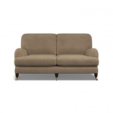 furniture bliss medium sofa cosmos mushroom plain front