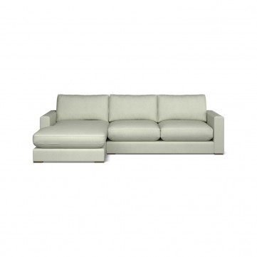 Cloud Chaise Sofa Amina Sage