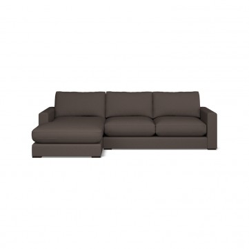 Cloud Chaise Sofa Shani Espresso