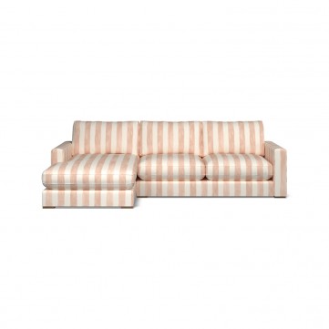 Cloud Chaise Sofa Tassa Grande Rose