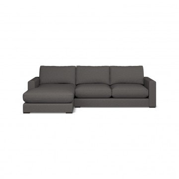 Cloud Chaise Sofa Viera Charcoal