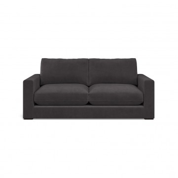 furniture cloud medium sofa cosmos charcoal plain front