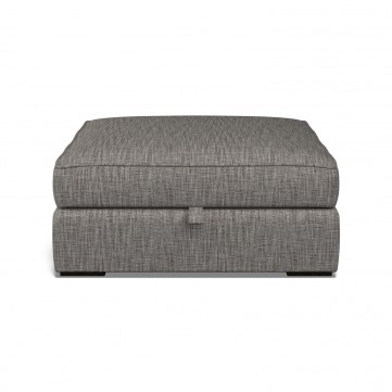 Cloud Storage Footstool Kalinda Charcoal