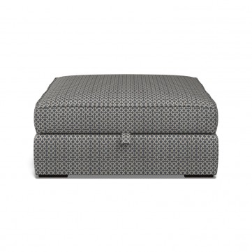 Cloud Storage Footstool Sabra Indigo