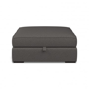 Cloud Storage Footstool Viera Charcoal