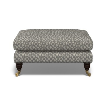 Bliss Footstool Nia Charcoal