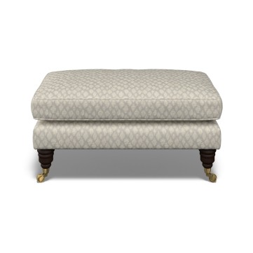 Bliss Footstool Nia Pebble