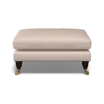 Bliss Footstool Sabra Blush