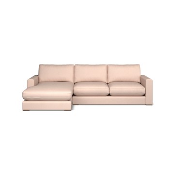 Cloud Chaise Sofa Amina Blush