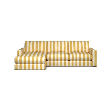 Cloud Chaise Sofa Tassa Grande Gold