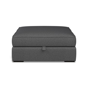 Cloud Storage Footstool Bisa Charcoal