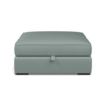 Cloud Storage Footstool Shani Sea Glass