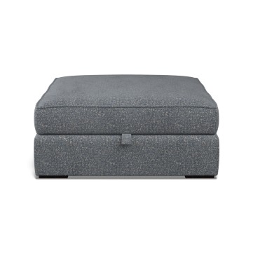 Cloud Storage Footstool Yana Denim