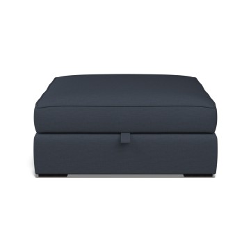 Cloud Storage Footstool Zuri Indigo