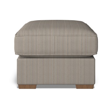 furniture vermont fixed ottoman jovita charcoal weave front