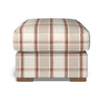 Vermont Small Stool Oba Cinnabar