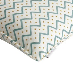 Azmi Mineral Printed Cotton Cushion 43cm x 43cm