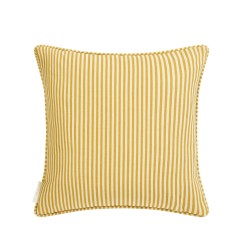 Capri Gold Printed Cotton Cushion 43cm x 43cm