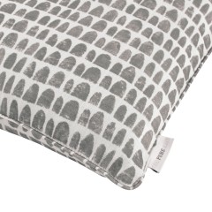 Babouches Fog Printed Cotton Cushion 43cm x 43cm