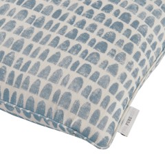 Babouches Sky Printed Cotton Cushion 43cm x 43cm