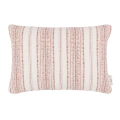 cushion bodo stripe ginger self piped edge main