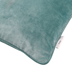 cushion cosmos sea glass self piped edge detail